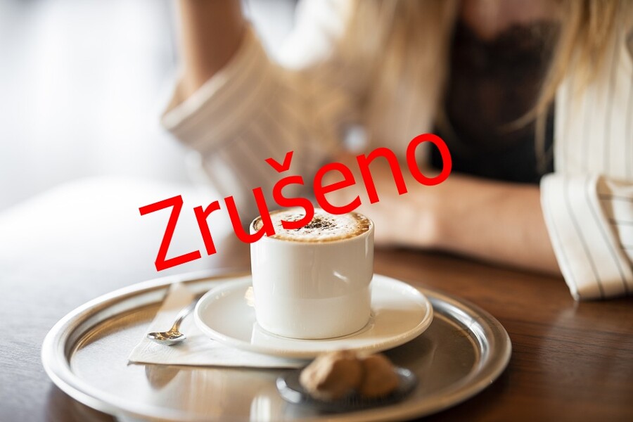 Plakát Zrušeno - Kavárny pro rodiče - Jak vychovat malého čtenáře a co mu tím dáváme do života
