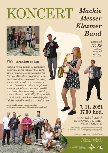 Plakát Mackie Messer Klezmer Band