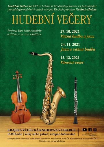 Plakát Vážná hudba a jazz
