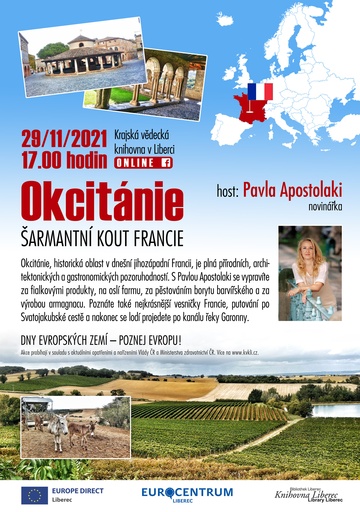 Plakát OKCITÁNIE - šarmantní kout Francie