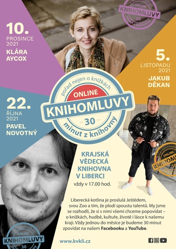 Plakát KNIHOMLUVY - Klára Aycox