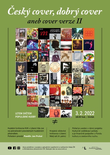 Plakát Český cover, dobrý cover aneb Cover verze II