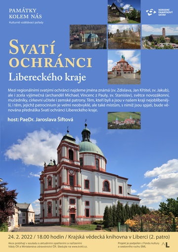Plakát Svatí ochránci Libereckého kraje