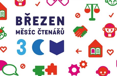 Plakát Březen - měsíc čtenářů 2022