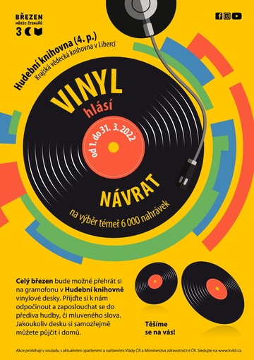 Plakát Vinyl hlásí návrat (BMČ)
