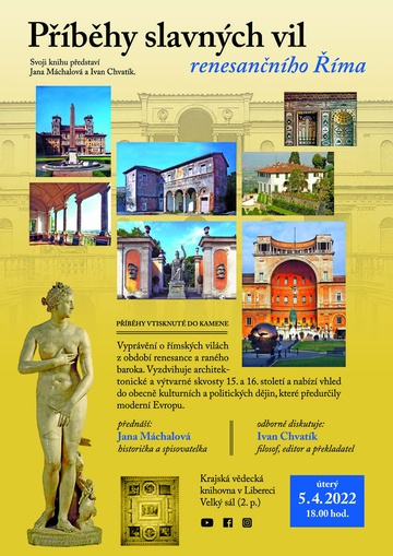 Plakát Příběhy slavných vil renesančního Říma