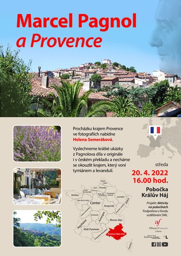Plakát Marcel Pagnol a Provence
