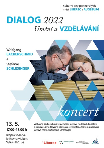 Plakát Dialog 2022 - koncert (vibrafon a zpěv)