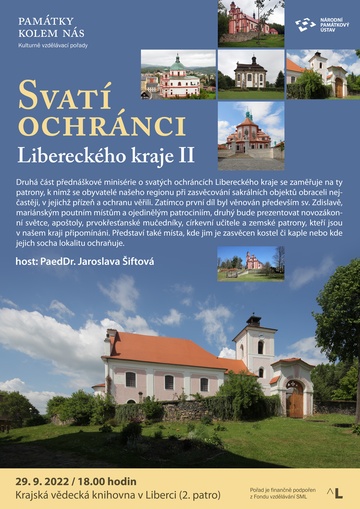 Plakát Svatí ochránci Libereckého kraje II