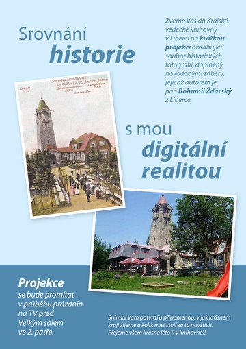 Plakát Srovnání historie s mou digitální realitou