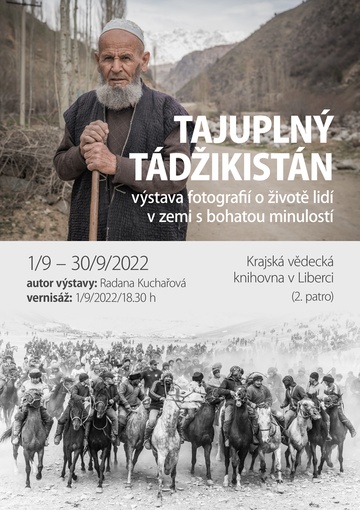 Plakát Tajuplný Tádžikistán - Radana Kuchařová