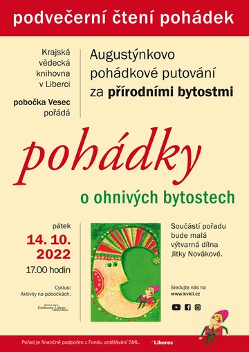 Plakát Pohádky o ohnivých bytostech