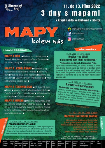 Plakát Mapy kolem nás