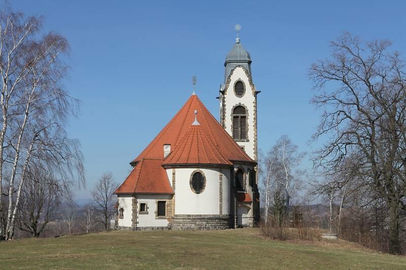 Plakát Mezi tradicí a modernou: Sakrální architektura kolem roku 1900 na severu Čech
