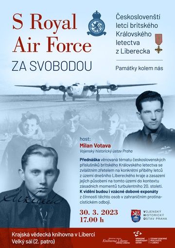 Plakát S Royal Air Force (RAF) za svobodu