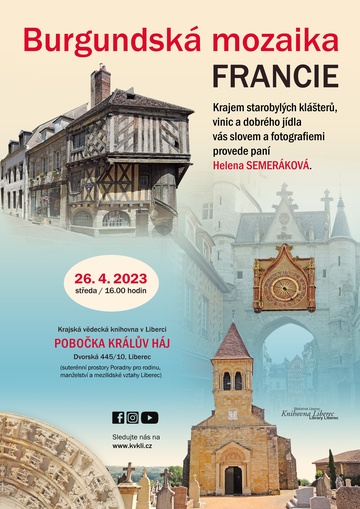 Plakát Burgundská mozaika - FRANCIE