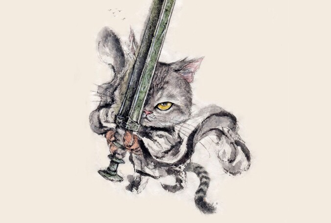 Plakát Kočičí rytíř – komiks
