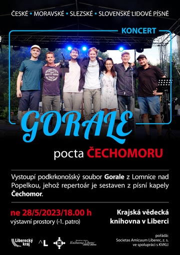 Plakát Koncert skupiny Gorale