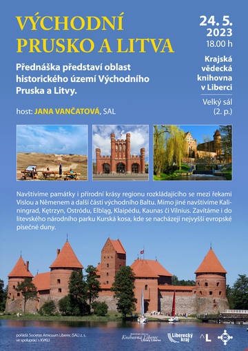 Plakát Východní Prusko a Litva