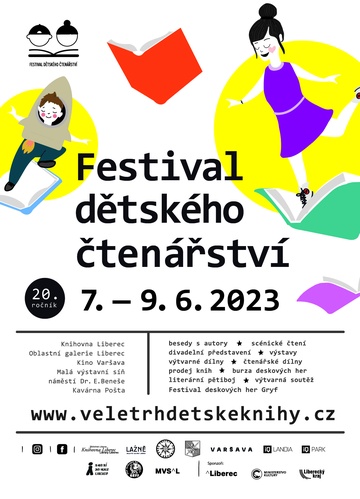 Plakát Festival dětského čtenářství