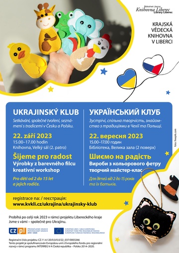 Plakát Ukrajinský klub/Український клуб