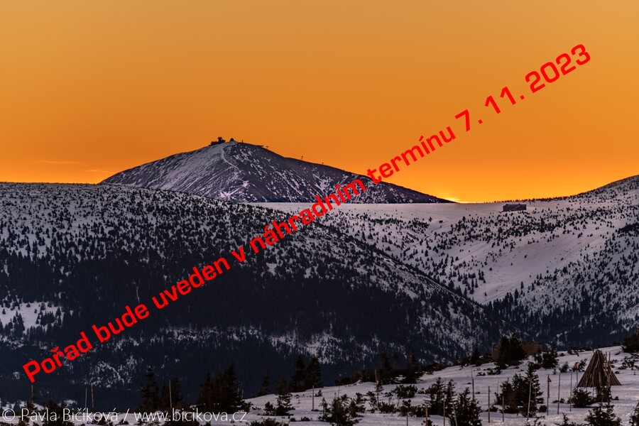 Plakát Naše hřebenovka - Krkonoše, Jizerské hory, Lužické hory
