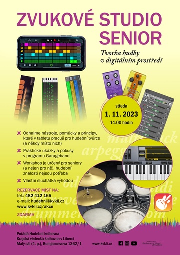 Plakát Zvukové studio senior
