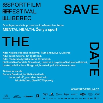 Plakát Žena a sport v současné společnosti - SPORTFILM LIBEREC