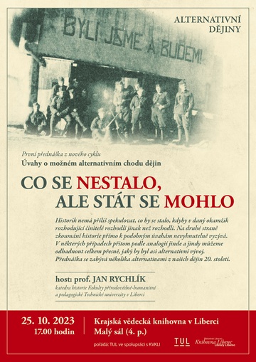 Plakát Co se nestalo, ale co se stát mohlo