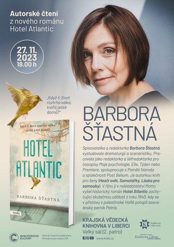 Plakát Barbora Šťastná: Hotel Atlantic