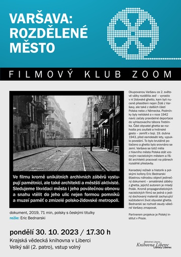 Plakát VARŠAVA: Rozdělené město