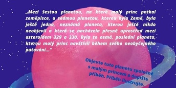 Plakát Osmá planeta Malého prince