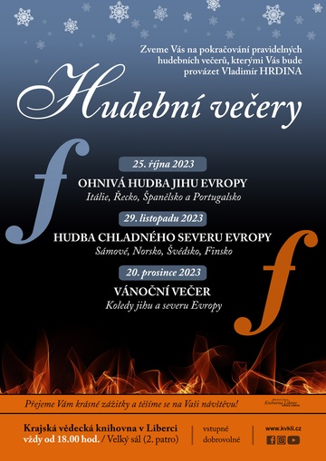 Plakát Hudba chladného severu Evropy