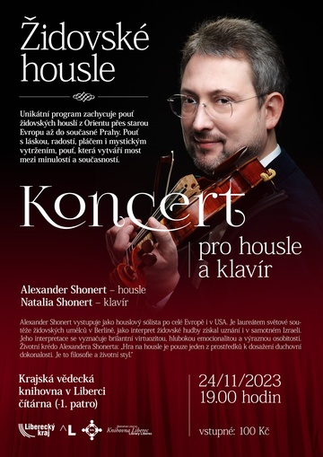 Plakát Židovské housle