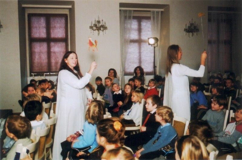 Plakát Vánoční hra aneb Loutková lidová hra s jesličkami zpěvy a anděly