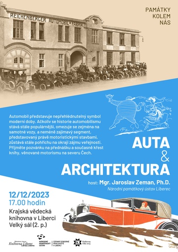 Plakát Auta a architektura