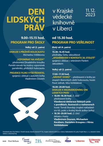 Plakát Den lidských práv