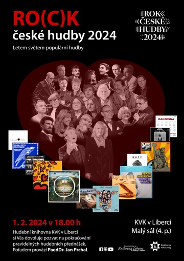 Plakát Ro(c)k české hudby 2024