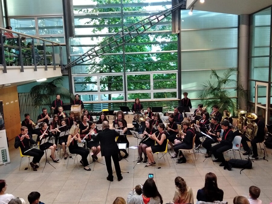 Plakát Koncert Dechového orchestru ZUŠ Liberec