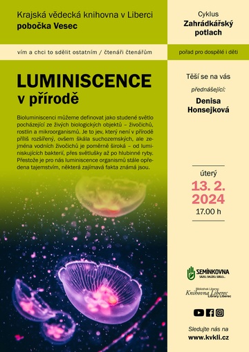 Plakát Luminiscence v přírodě