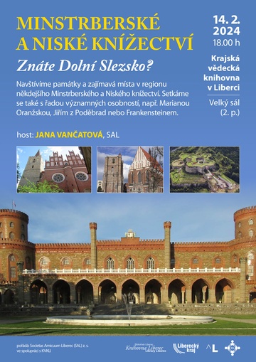 Plakát Minstrberské a Niské knížectví