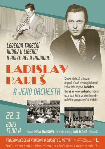 Plakát Ladislav Bareš a jeho orchestr