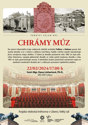 Plakát Chrámy múz