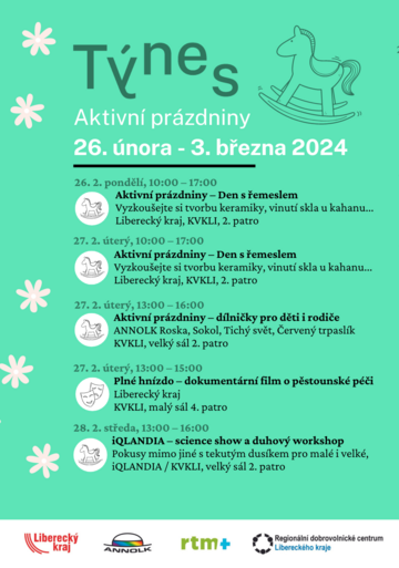 Plakát Jarní prázdniny s Týnes