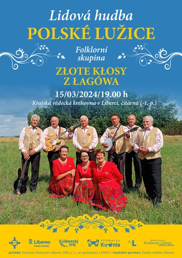 Plakát Lidová hudba polské Lužice