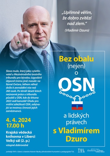 Plakát Bez obalu (nejen) o OSN