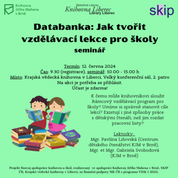 Plakát Databanka: Jak tvořit vzdělávací lekce pro školy