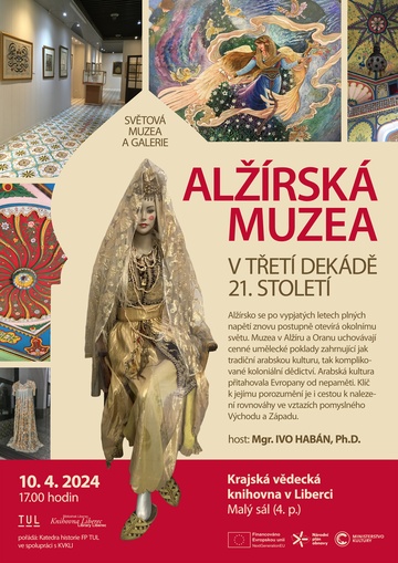 Plakát Alžírská muzea v třetí dekádě 21. století