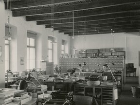 Pracovní prostory pro zaměstnance v knihovně U Věže 9