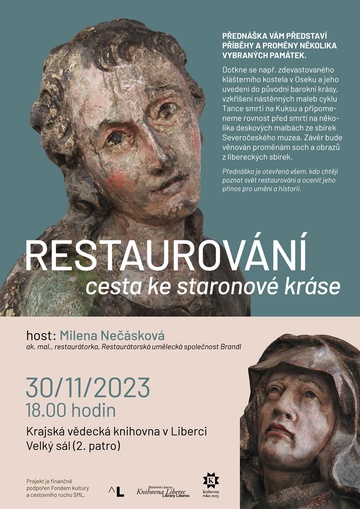 Plakát Restaurování – cesta ke staronové kráse